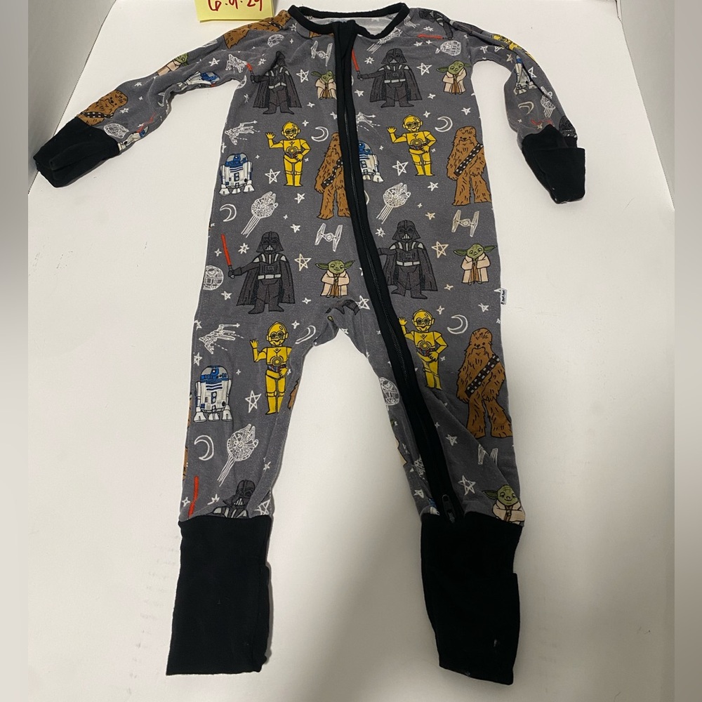 Star Wars May the Force Be With You Little Sleepies Zippy